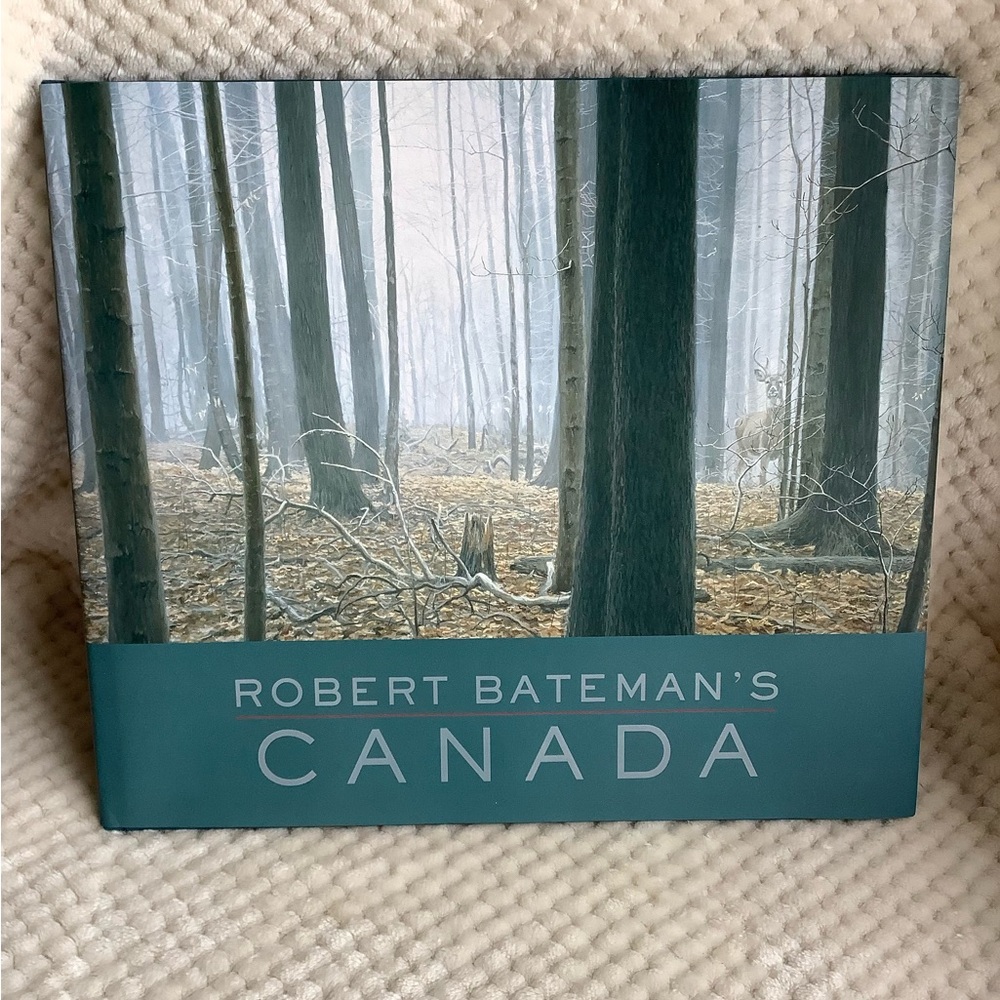Robert Batemans Canada Hardcover Art Wildlife Book Like New 📘